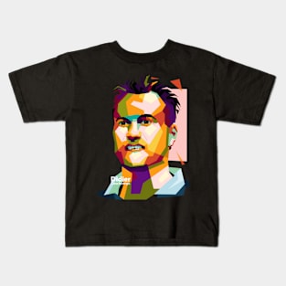 Didier Deschamps Pop Art Kids T-Shirt